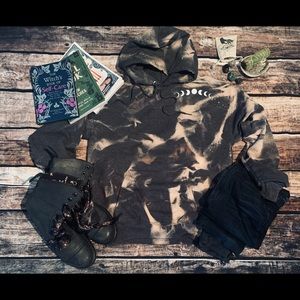 Moon Phase Witchy Tarot Hoodie